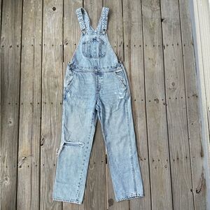 Old Navy Light Blue Denim Overalls